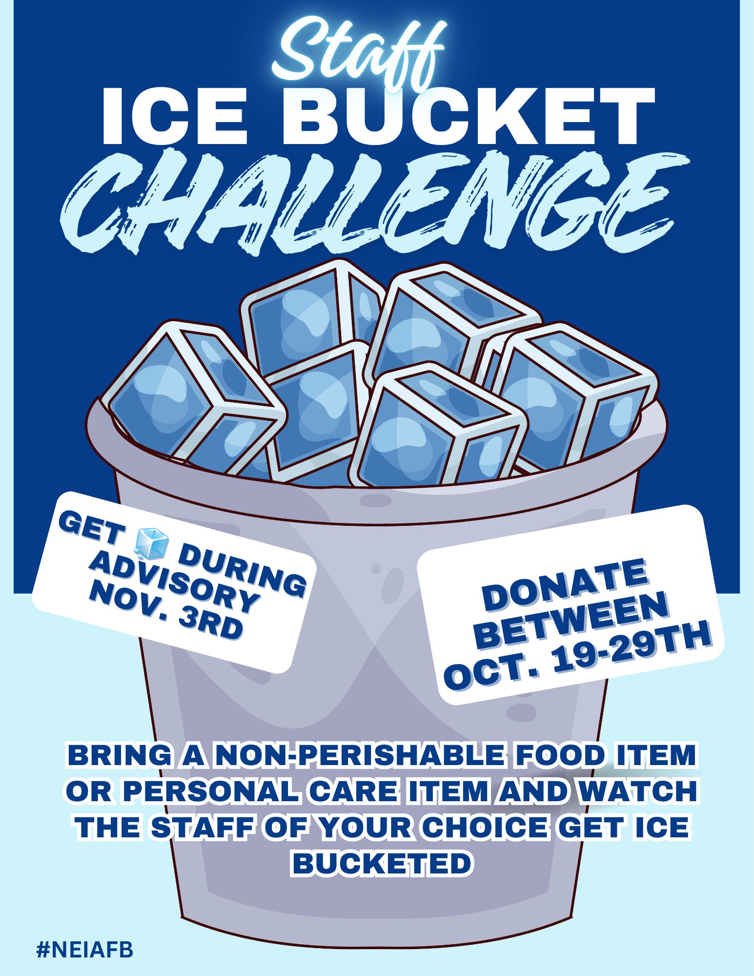 Staff Ice Bucket Challenge from NEIAFB